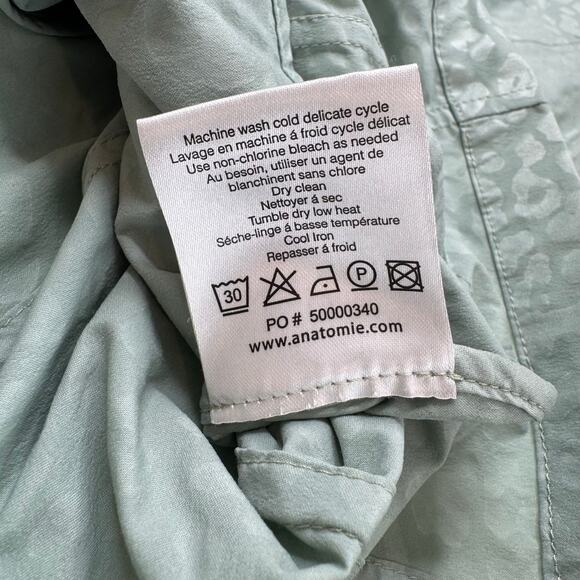 Anatomie | Kenya Embossed Jacket in Cheetah Sage - Picture 11 of 11